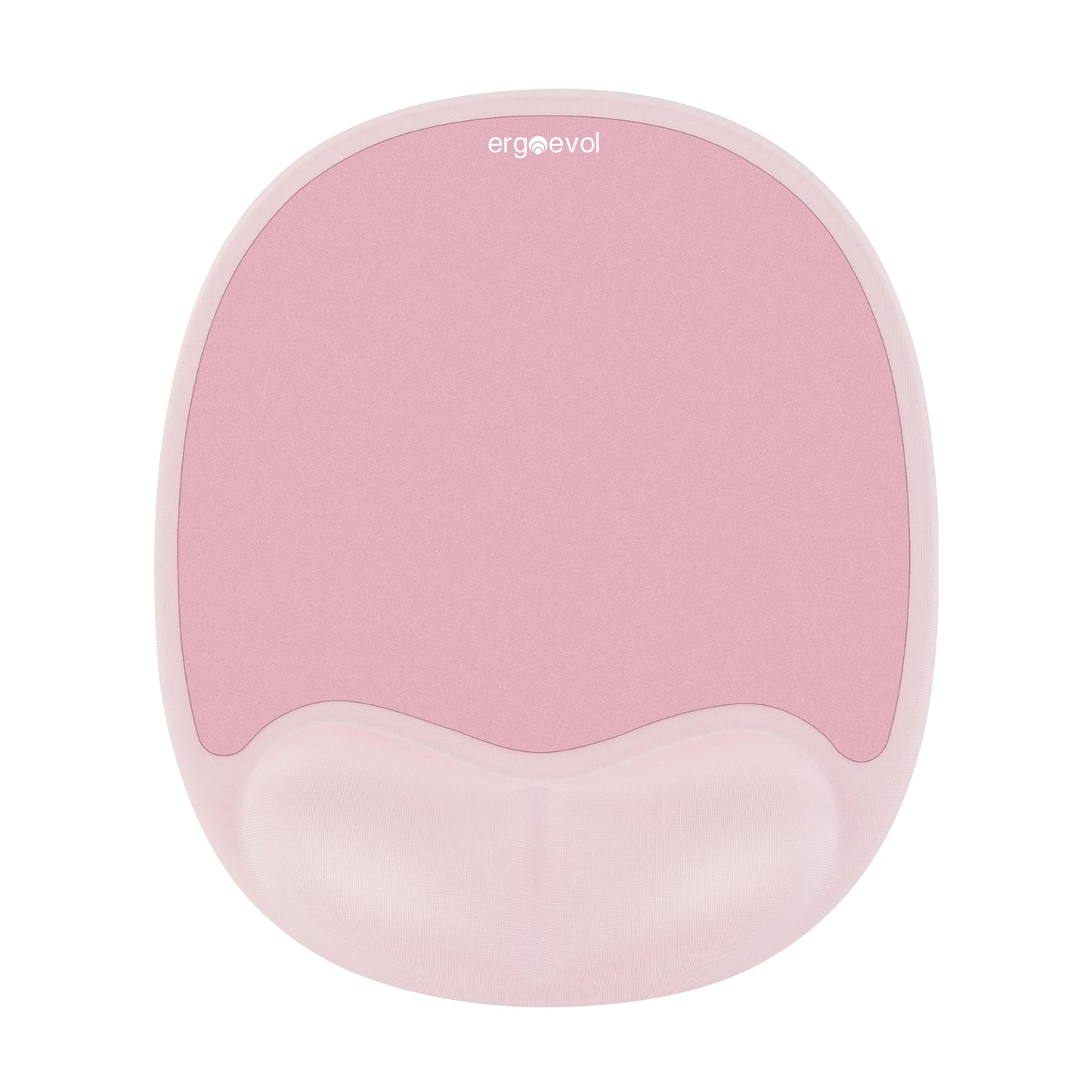 Ergoevol Ergonomic Mouse Pad with Wrist Rest for Ergonomic Vertical Mouse Memory Foam Model(Blush Pink)