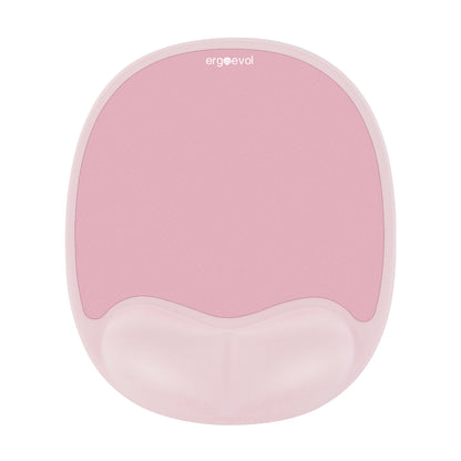 Ergoevol Ergonomic Mouse Pad with Wrist Rest for Ergonomic Vertical Mouse Memory Foam Model(Blush Pink)