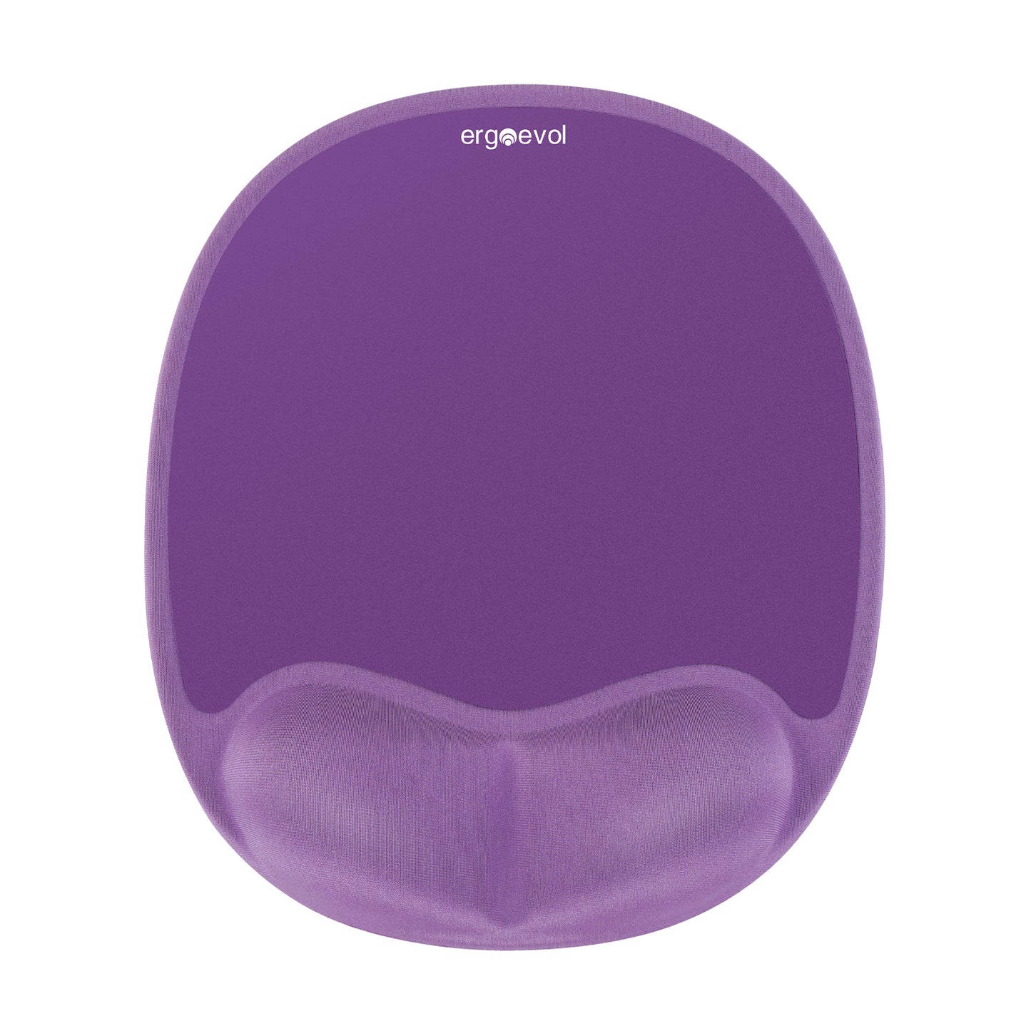 Ergoevol Ergonomic Mouse Pad with Wrist Rest for Ergonomic Vertical Mouse Memory Foam Model(Lavender Purple)