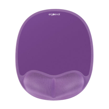 Ergoevol Ergonomic Mouse Pad with Wrist Rest for Ergonomic Vertical Mouse Memory Foam Model(Lavender Purple)